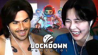 39daph Plays Lockdown Protocol w Hyoon Spuuky amp More [upl. by Peh]