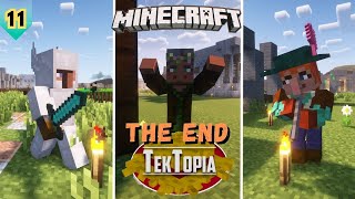 Tek Topia Tamil  Episode  11  THE END Minecraft Gameplay  CBEGhoul Tamil [upl. by Adnoyek754]