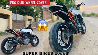 😍How To Install Pro Disk Wheel CoverAll Bikes KTM 250THEDZRIDER [upl. by Zechariah]