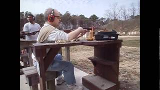 Shooting my M1885 Winchester in 22 Long and 22 Long Rifle [upl. by Ecar341]