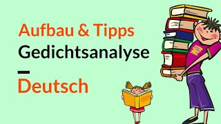 Aufbau amp Struktur eines Gedichts analysieren  Reimschema  Kadenzen  Versmaß  Metrum  Verslehre [upl. by Gwenore]