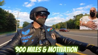 900 MilesMY MOTORCYCLE MOTIVATION amp ME  FOCUS WINGS [upl. by Netsyrk]