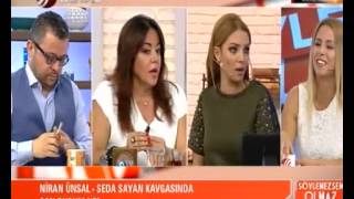 Duygu Çetinkaya ile Niran Ünsal birbirine girdi [upl. by Killion]