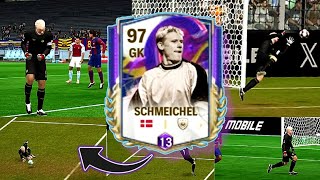 94 PETER SCHMEICHELS REVIEW  FC MOBILE GAMEPLAY ⚽ [upl. by Nidia]