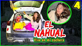 DÍA 4 🐺 un NAHUAL vivía en mi COCHERA😱 ¡Durmiendo en su REFUGIO  Viviendo en el PATIO 🌳 [upl. by Manny45]