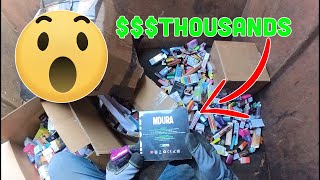 Dumpster Diving  DUMPSTER FULL OF VAPES and MORE [upl. by Cassell106]