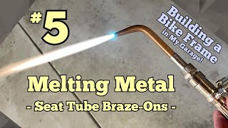 Seat Tube BrazeOns  DIY Bike Frame Ep 5 [upl. by Marni570]