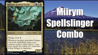 Lets Build a Temur Spellslinger Commander Deck led by Miirym Sentinel Wyrm [upl. by Lilli]