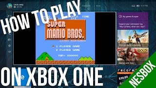 How to Play NES ROM Games on your Xbox One  NESBOX [upl. by Enileqcaj]