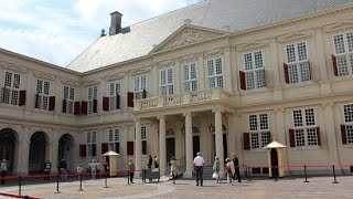 Noordeinde Palace in The Hague The Netherlands [upl. by Tahmosh]