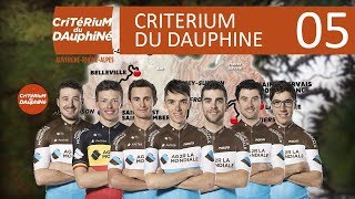 Critérium du Dauphiné 2018  ETAPE 5  Grenoble › Valmorel PCM 2017 [upl. by Caldwell436]