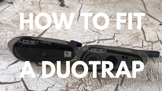 How to fit a Bontrager Duotrap Speed and Cadence Sensor [upl. by Morra]