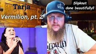 Reaction  Tarja  Vermilion pt 2 Live at Metal Church [upl. by Netloc]