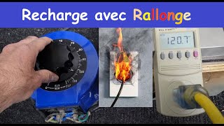 Dossier VE La recharge avec extension ça chauffe [upl. by Llertnahs658]