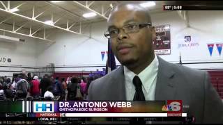 Dr Webb at Shreveport Job Corps Commencement Graduation [upl. by Gardia876]