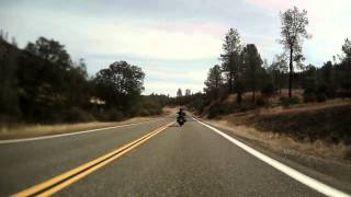 California Highway 36 on a motorcycle [upl. by Cole]