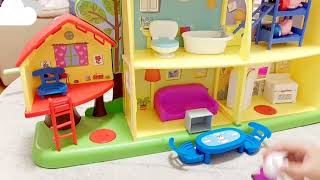 Peppa Pig  Peppas Playtime to Bedtime House [upl. by Rakso]