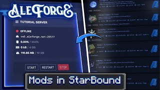 How to Install Mods on a Starbound Server [upl. by Ayihsa]