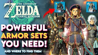 You NEED These Armor Sets EARLY in Zelda Tears of the Kingdom  TOTK Tips and Tricks [upl. by Garrot]