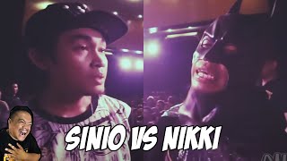 Sinio vs Nikki  Reaction Video  Tito Shernan GRABE TO [upl. by Etana]