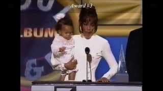 Whitney Houston Wins 8 Awards at 94 AMA [upl. by Maxia]