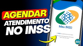 MEU INSS COMO AGENDAR ATENDIMENTO PRESENCIAL PELO APLICATIVO [upl. by Ilac658]