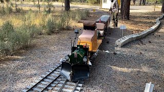 Train Mountain Tour Part 1 Morning Freight Car Moves from Crisp Yard to Lillyville [upl. by Nyladnohr]