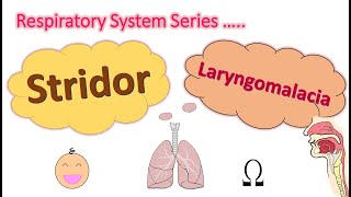 Stridor  Respiratory diseases in children  Laryngomalacia  Respiratory Series CH1 Part 1 [upl. by Arielle726]