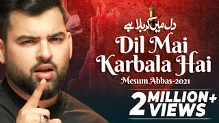 Dil Mai Karbala Hai  Mesum Abbas  Muharram  New Noha 2021 [upl. by Nniuqal316]