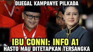 Connie Rahakundini Bakrie INFO A1 MAS HASTO SEGERA MAU DITETAPKAN TERSAMGKA DIJEGAAL PENGUASA [upl. by Ahsini]