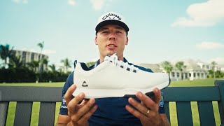 TravisMathew Golf Footwear Spiked or Spikeless feat Jon Rahm amp Sam Burns [upl. by Nodla]