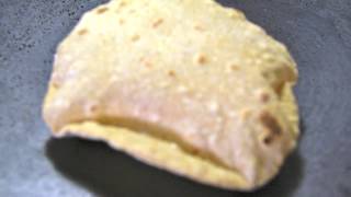 Chapati with organic whole grain wheat flour  Zero oil diabetic recipe [upl. by Marin]