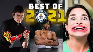 BEST OF 2021  Guinness World Records [upl. by Niknar]