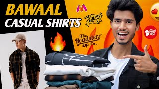 Must Have Casual Shirts For College 🔥 Mens Casual Shirts in Budget  TALIB Styling [upl. by Moina]