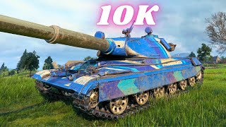 60TP Lewandowskiego 10K Damage World of Tanks Replays [upl. by Ennovyahs]