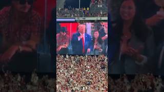 TRUMP LOVERS AT ALABAMA VS GEORGIA FOOTBALL GAME [upl. by Gowon]