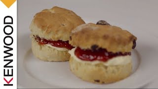 Scones Recipe  Demonstrated with Kenwood Chef [upl. by Marleah]