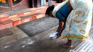 Evening KOLAM in Puducherry by Chantal Jumel [upl. by Morna831]