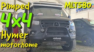 Pimped Hymer MLT580 4x4 motorhome tour [upl. by Oicapot]