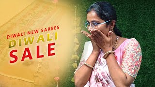 ✨💕New budget grand saree collection✨😍  Diwali sale  saree elampillai [upl. by Anirat]