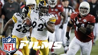 2 James Harrisons 100Yard Pick6 in Super Bowl XLIII  NFL Films  Top 10 Interceptions [upl. by Adelaida]