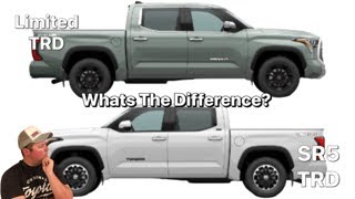 TUNDRA SR5 TRD or Limited TRD What Are The Differences [upl. by Lole]