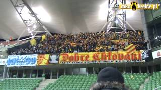 Legia Warszawa  KORONA KIELCE 10  doping 14022014 r [upl. by Mireielle888]