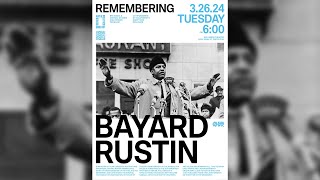 Remembering Bayard Rustin [upl. by Nylavad]