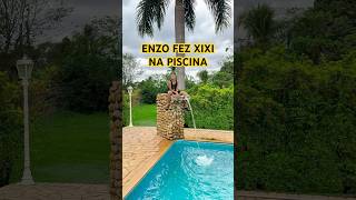 ENZO FEZ XIXI NA PISCINA 😱 [upl. by Ermeena406]