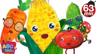 Vegetable Song 2D  More Nursery Rhymes amp Kids Songs  CoComelon [upl. by Galen]