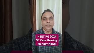 NEET PG 2024 Supreme Court Case Postpone to Monday 30th Sept 2024neetpg2024 [upl. by Tseng]