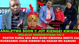 BISHOP KURIA AKA MAN KUSH REVEALS THE MOST SHOCKING NEWS ABOUT MUTHEE KIENGEI AND KEZIAH WA KARIUKI [upl. by Narej]