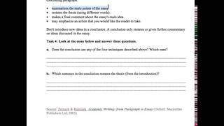 How to Write a Concluding Paragraph [upl. by Mendelsohn]