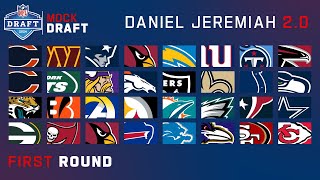 2024 FULL First Round Mock Draft Daniel Jeremiah 20 [upl. by Dosi]